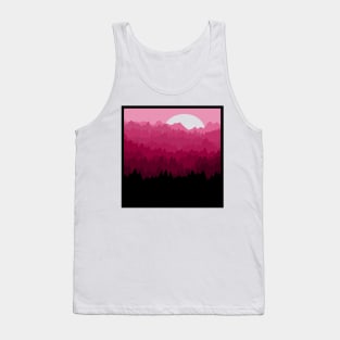 Pink Forest Tank Top